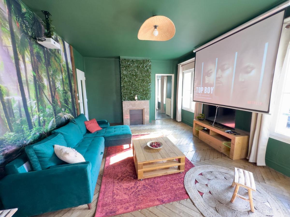 Jungle Urbain- Sauna - Cine - Hamac - Hyper Centre Amiens Exterior foto