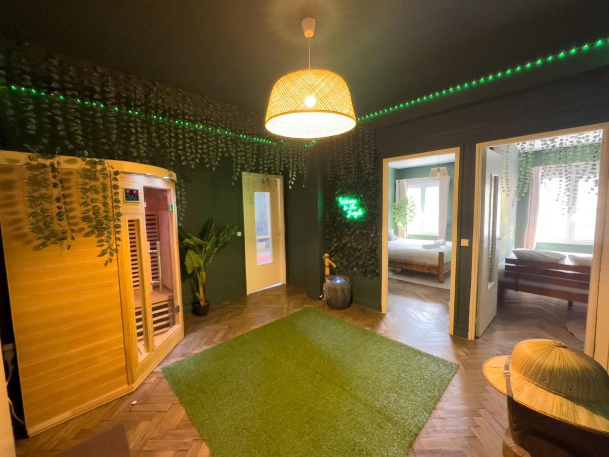 Jungle Urbain- Sauna - Cine - Hamac - Hyper Centre Amiens Exterior foto