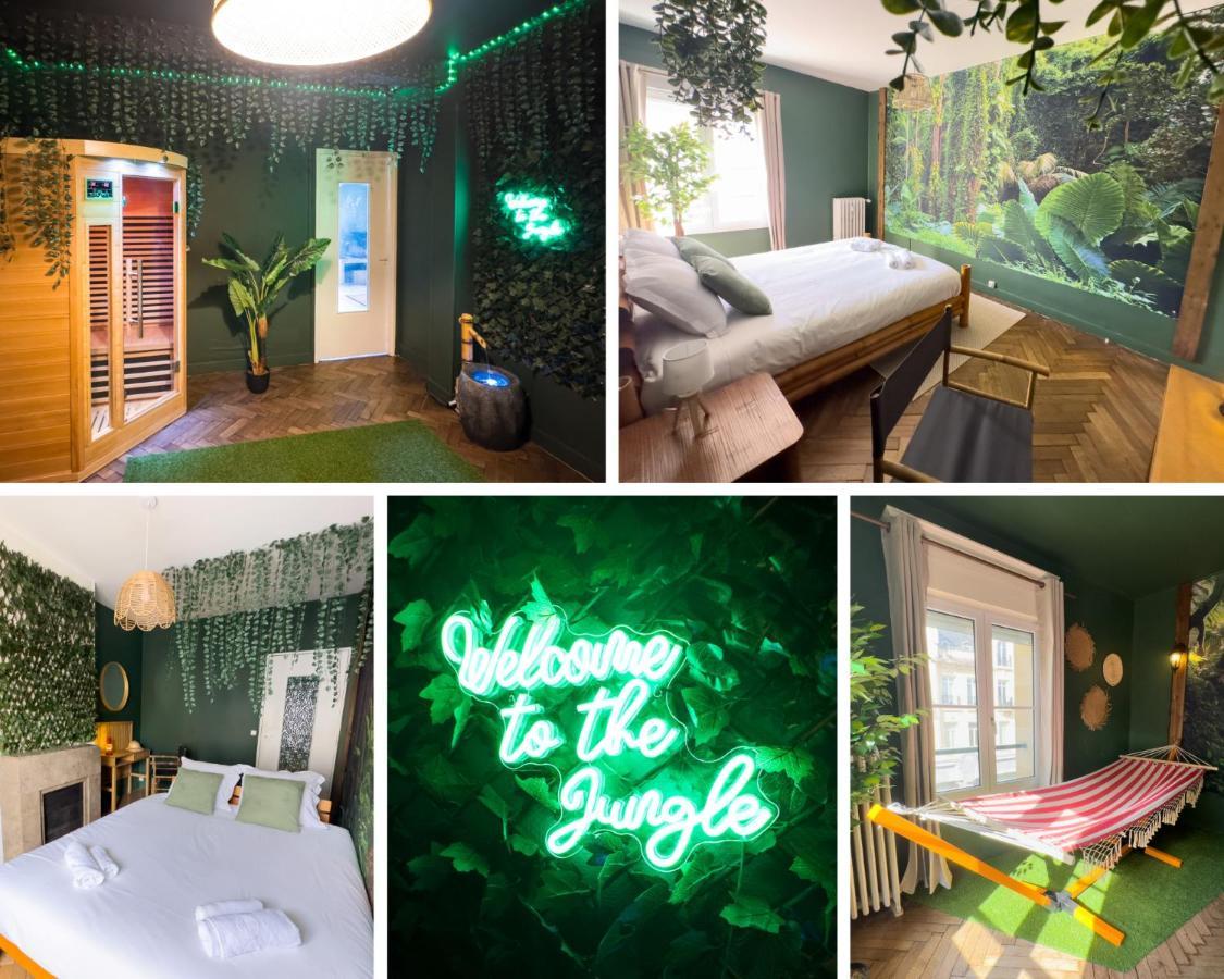 Jungle Urbain- Sauna - Cine - Hamac - Hyper Centre Amiens Exterior foto