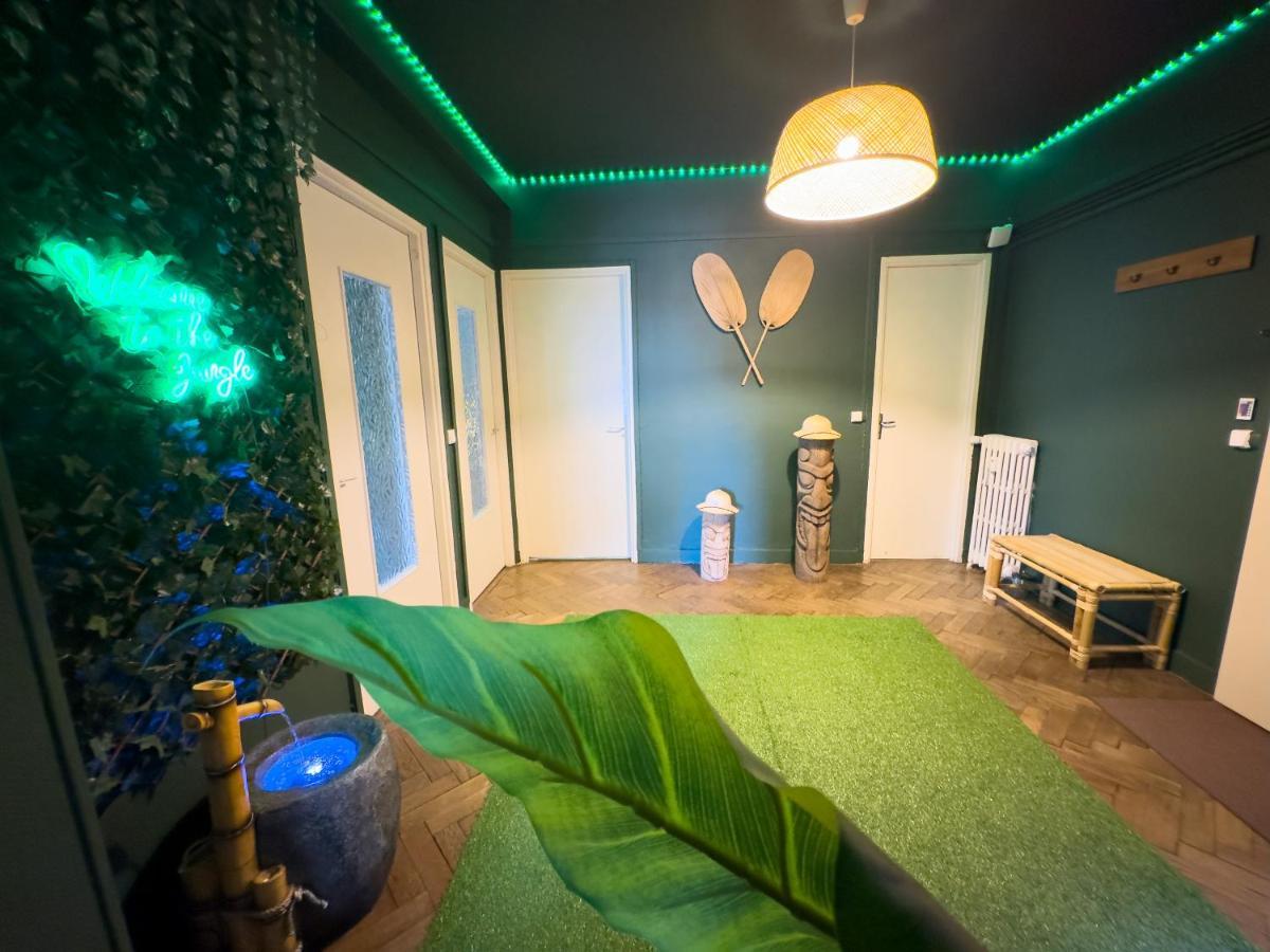 Jungle Urbain- Sauna - Cine - Hamac - Hyper Centre Amiens Exterior foto